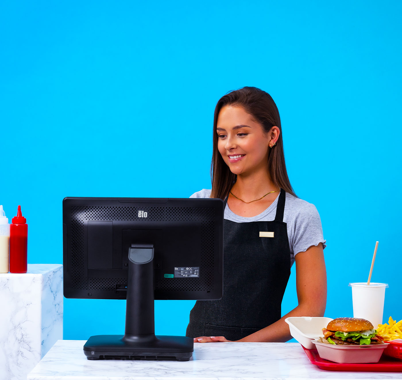Image of restaurant POS system
